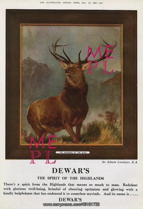 : Dewar's advert - The Monarch of the Glen : Dewar's advert - The Monarch of the Glen