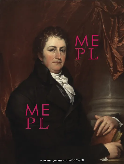 : DeWitt Clinton in 1807 portrait by John Trumbull : DeWitt Clinton in 1807 portrait by John Trumbull