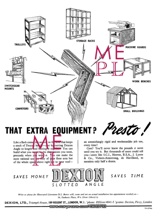 : Dexion Slotted Angle Construction System : Dexion Slotted Angle Construction System