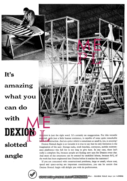 : Dexion Storage Racking System & Aircraft Servicing Platforms : Dexion Storage Racking System & Aircraft Servicing Platforms