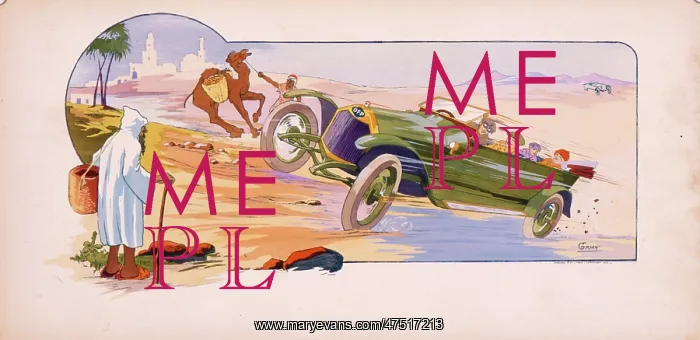 : DFP car speeding through the desert : DFP car speeding through the desert