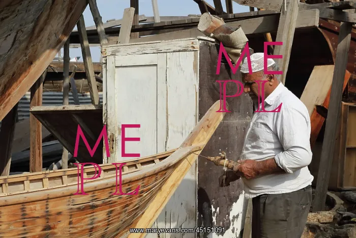 : Dhow building boatyard, Muharraq, Bahrain : Dhow building boatyard, Muharraq, Bahrain
