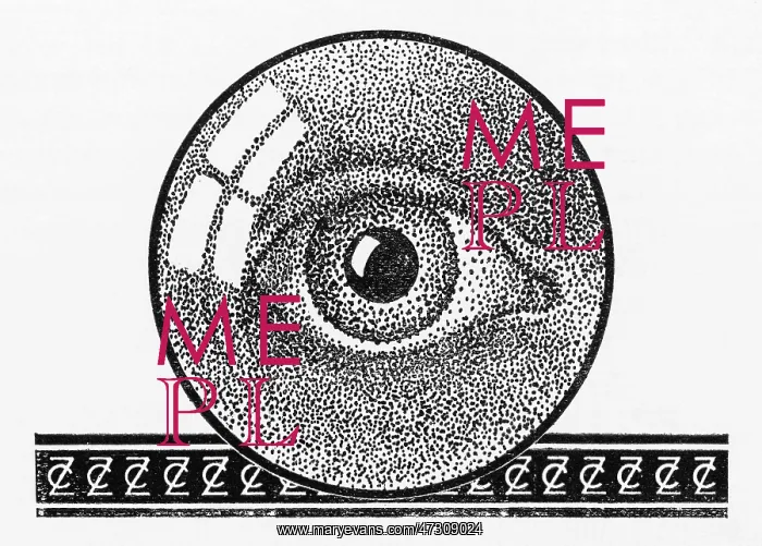 : DIAGRAM OF EYE / 1928 : DIAGRAM OF EYE / 1928