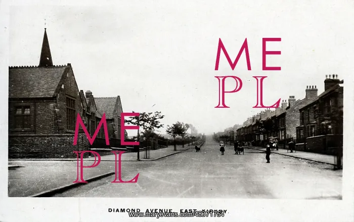 : Diamond Avenue, Kirkby-in-Ashfield, Nottinghamshire : Diamond Avenue, Kirkby-in-Ashfield, Nottinghamshire