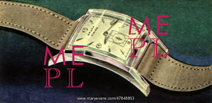 : Diamond Faced Watch