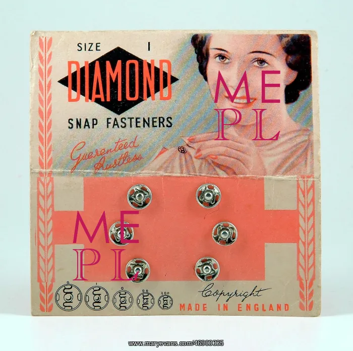 : Diamond snap fasteners : Diamond snap fasteners