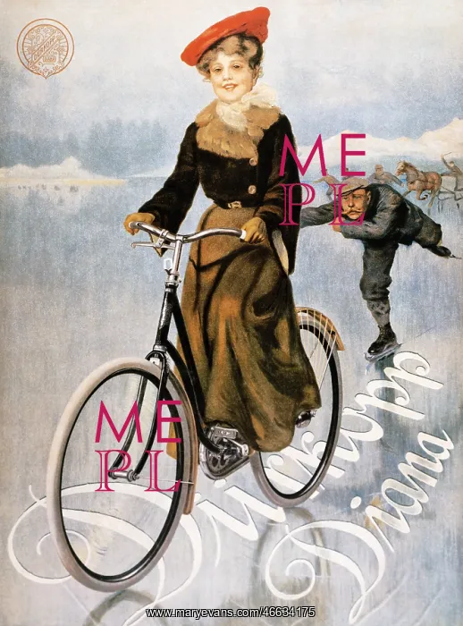 : Diana bicycle advert : Diana bicycle advert