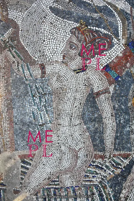 : Diana mosaic, House of the Procession of Venus : Diana mosaic, House of the Procession of Venus