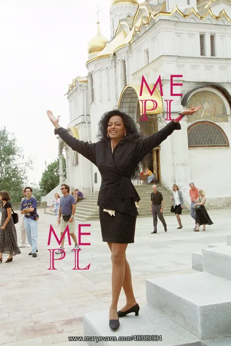 : Diana Ross visits Moscow, 1995 : Diana Ross visits Moscow, 1995