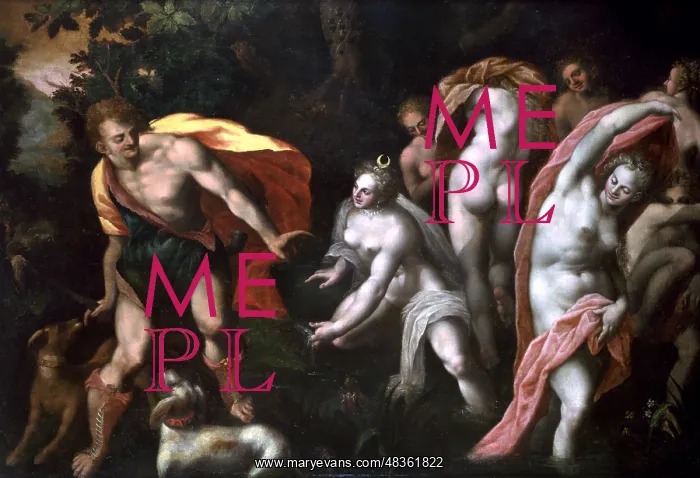 : Diane and Acteon Artist: Joseph Heintz the Elder : Diane and Acteon Artist: Joseph Heintz the Elder
