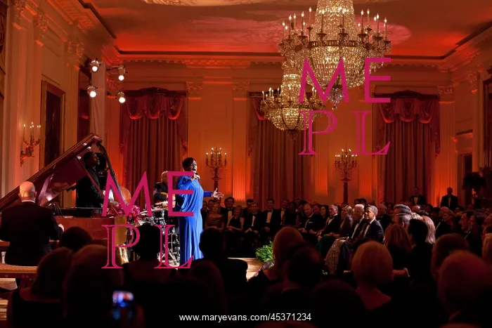 : Dianne Reeves performs at the White House during : Dianne Reeves performs at the White House during