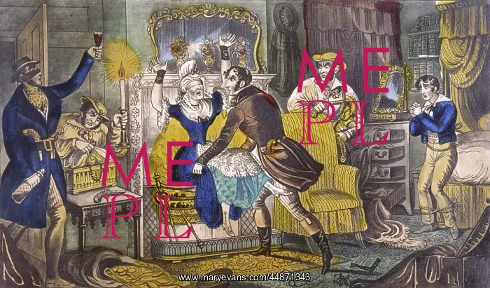: DICK TURPIN BURNS WOMAN : DICK TURPIN BURNS WOMAN