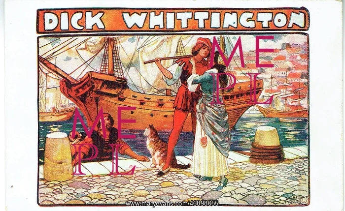 : Dick Whittington. Artist Albert Morrow : Dick Whittington. Artist Albert Morrow