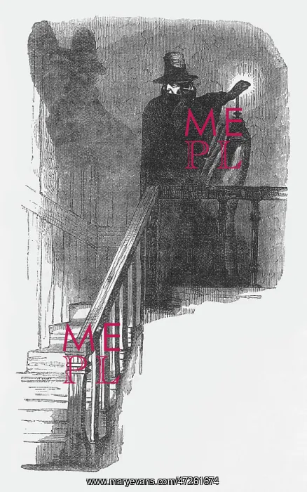 : DICKENS / HAUNTED / STAIRS : DICKENS / HAUNTED / STAIRS