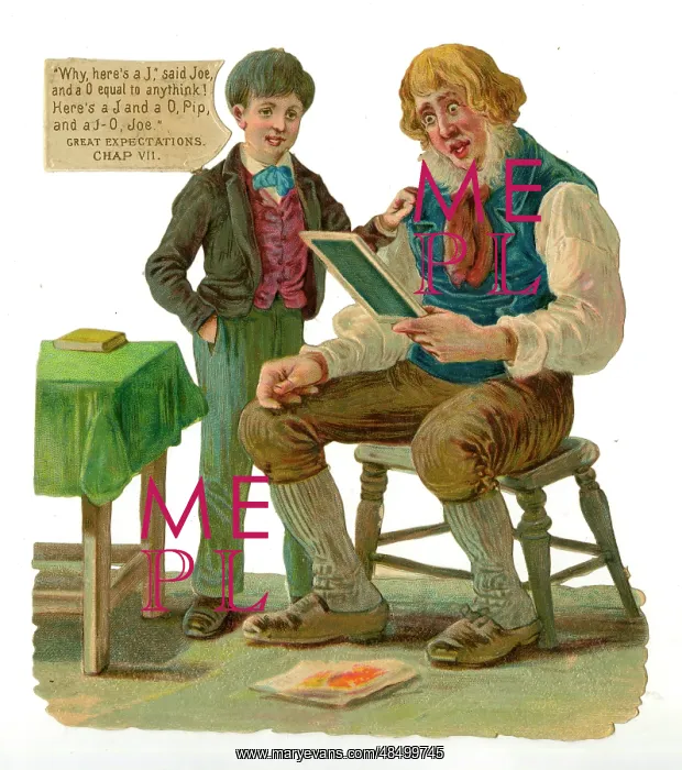 : Dickens scrap - Pip and Joe in Great Expectations : Dickens scrap - Pip and Joe in Great Expectations