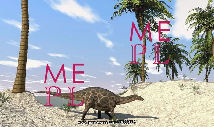 : Dicraeosaurus in a prehistoric environment : Dicraeosaurus in a prehistoric environment