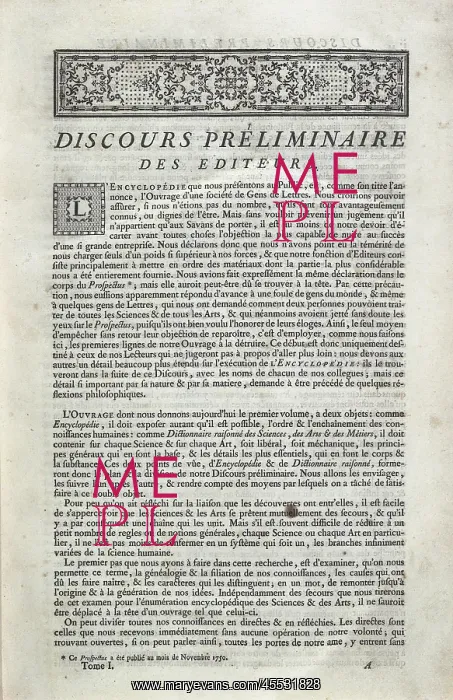 : DIDEROT Denis. L'Encyclopedie : DIDEROT Denis. L'Encyclopedie