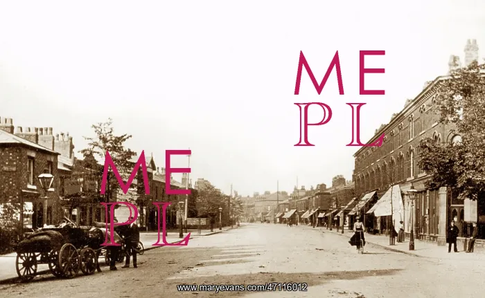  : Didsbury Wilmslow Road early 1900s