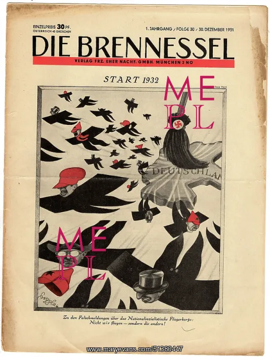 : Die Brennessel - No 30, Year 1 : Die Brennessel - No 30, Year 1