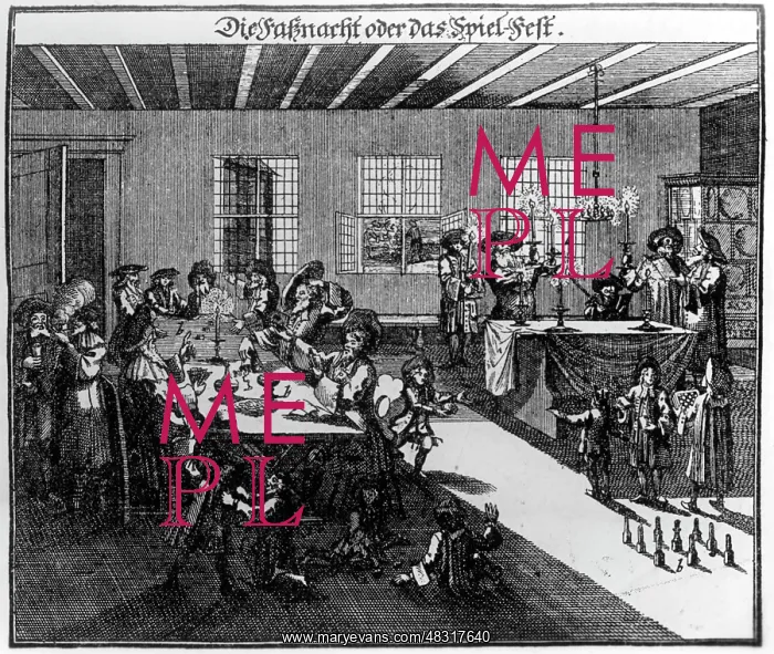 : Die Fassnacht oder das Spielfest, 1724 : Die Fassnacht oder das Spielfest, 1724