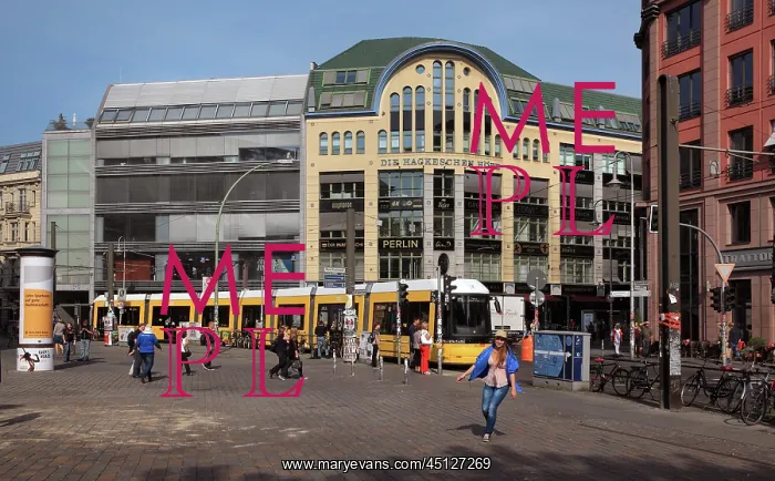 : Die Hackeschen Hofe, Berlin, Germany : Die Hackeschen Hofe, Berlin, Germany