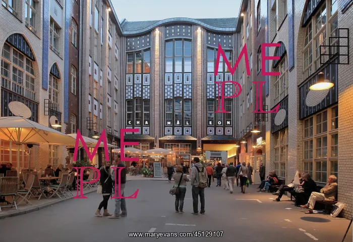 : Die Hackeschen Hofe, Berlin, Germany : Die Hackeschen Hofe, Berlin, Germany