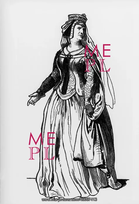 : Die Koenigin (The Queen), illustration from Muenchner : Die Koenigin (The Queen), illustration from Muenchner