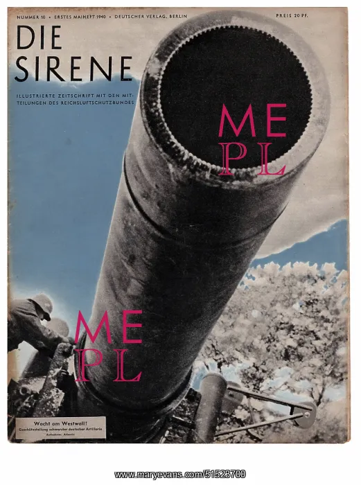 : Die Sirene (civil defence title) No. 10 : Die Sirene (civil defence title) No. 10