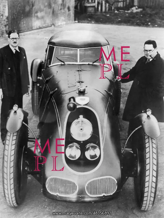 : Diesel racing car, 1934 : Diesel racing car, 1934