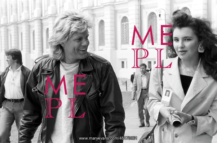 : Dieter Bolen in Moscow, 1991 : Dieter Bolen in Moscow, 1991