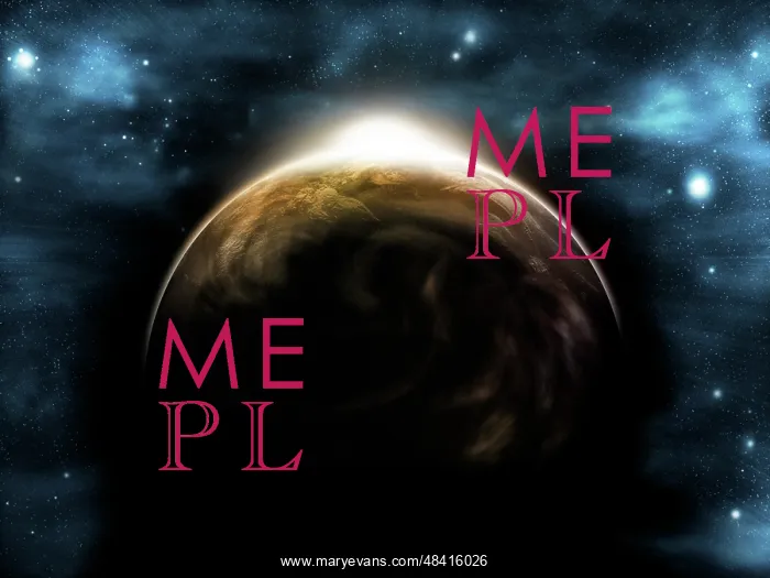  : Digitally generated image of the sunrise over a planet