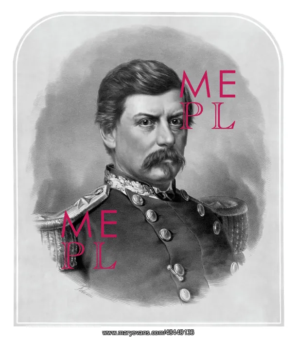 : Digitally restored Civil War artwork of Union : Digitally restored Civil War artwork of Union