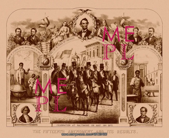 : Digitally restored Civil War print of The : Digitally restored Civil War print of The