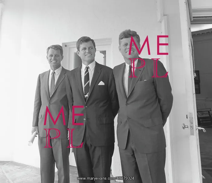 : Digitally restored photo of President John : Digitally restored photo of President John