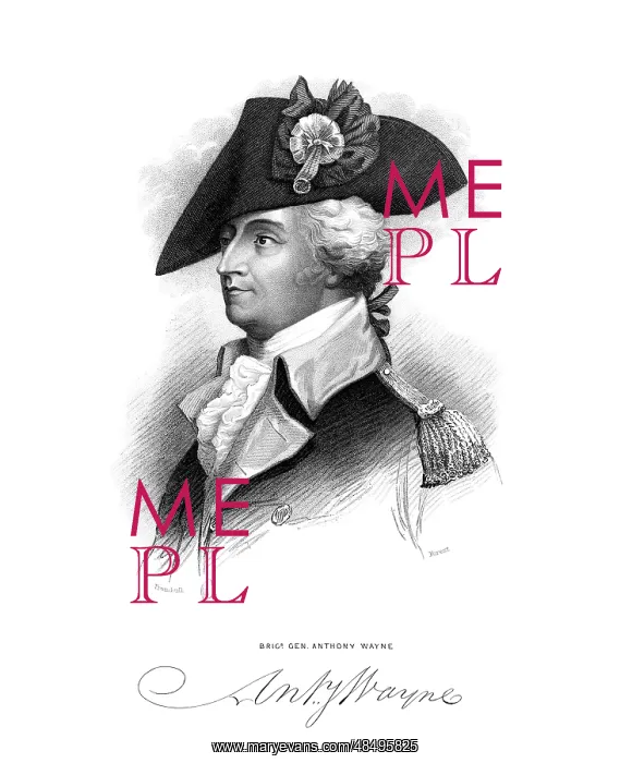 : Digitally restored Revolutionary War portrait : Digitally restored Revolutionary War portrait