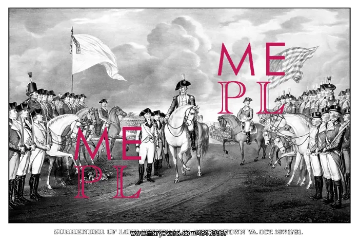 : Digitally restored Revolutionary War print : Digitally restored Revolutionary War print