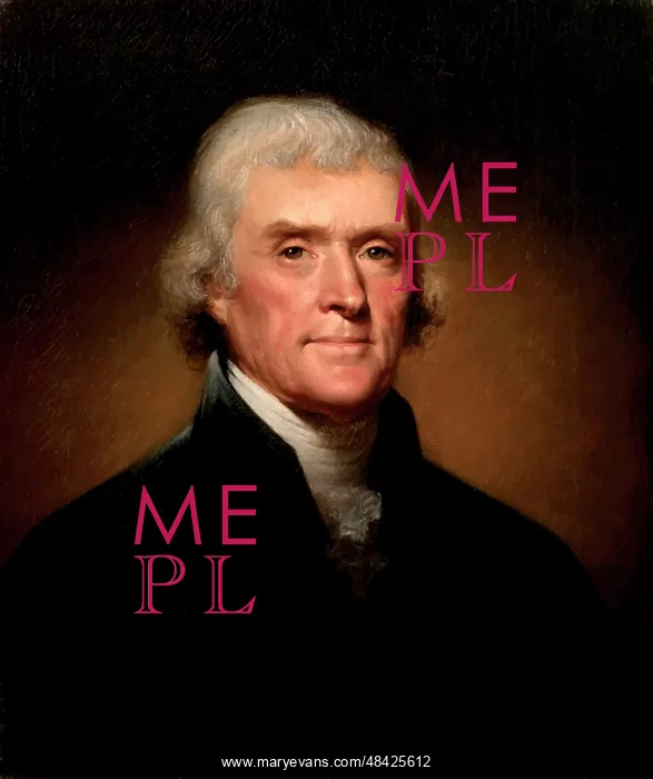 : Digitally restored vector painting of President : Digitally restored vector painting of President