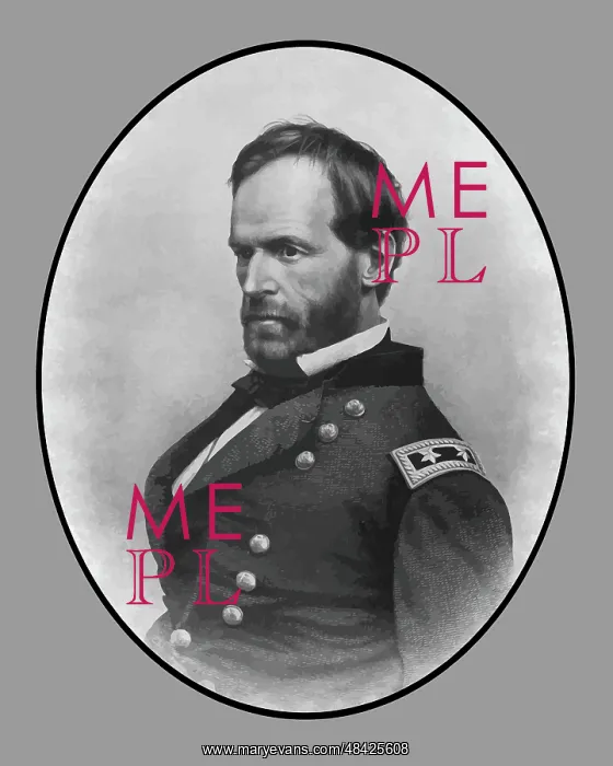 : Digitally restored vector portrait of Civil : Digitally restored vector portrait of Civil