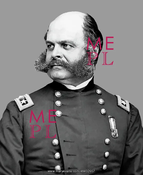  : Digitally restored vector portrait of Union