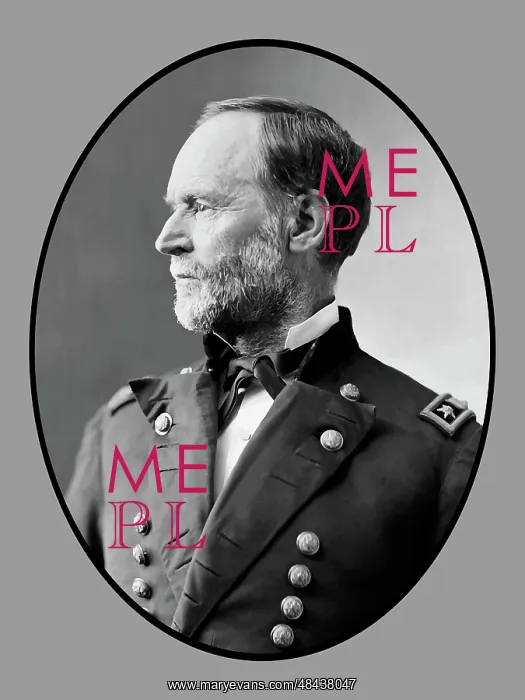 : Digitally restored vector portrait of Union : Digitally restored vector portrait of Union