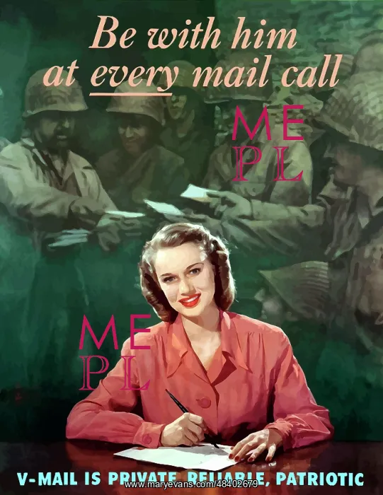 : Digitally restored war propaganda poster : Digitally restored war propaganda poster