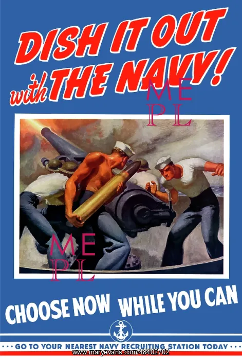 : Digitally restored war propaganda poster : Digitally restored war propaganda poster