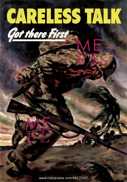 : Digitally restored war propaganda poster : Digitally restored war propaganda poster