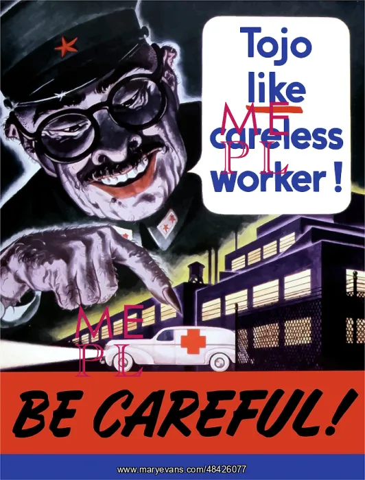 : Digitally restored war propaganda poster : Digitally restored war propaganda poster