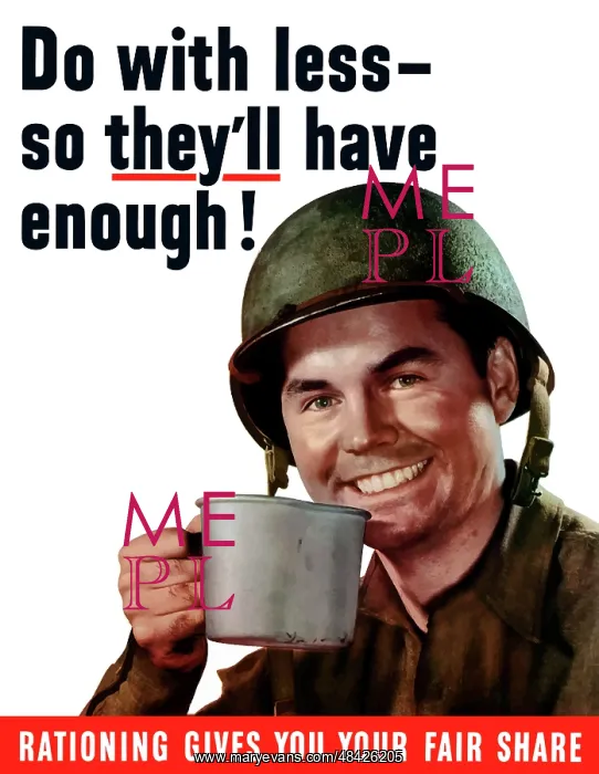 : Digitally restored war propaganda poster : Digitally restored war propaganda poster