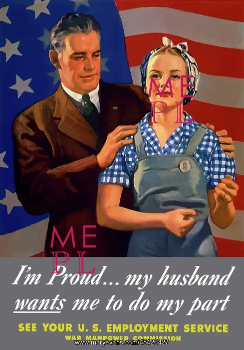 : Digitally restored war propaganda poster : Digitally restored war propaganda poster