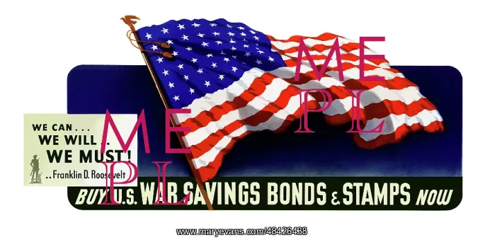 : Digitally restored war propaganda poster : Digitally restored war propaganda poster