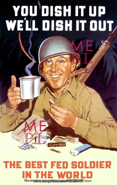 : Digitally restored war propaganda poster : Digitally restored war propaganda poster