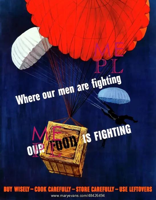 : Digitally restored war propaganda poster : Digitally restored war propaganda poster