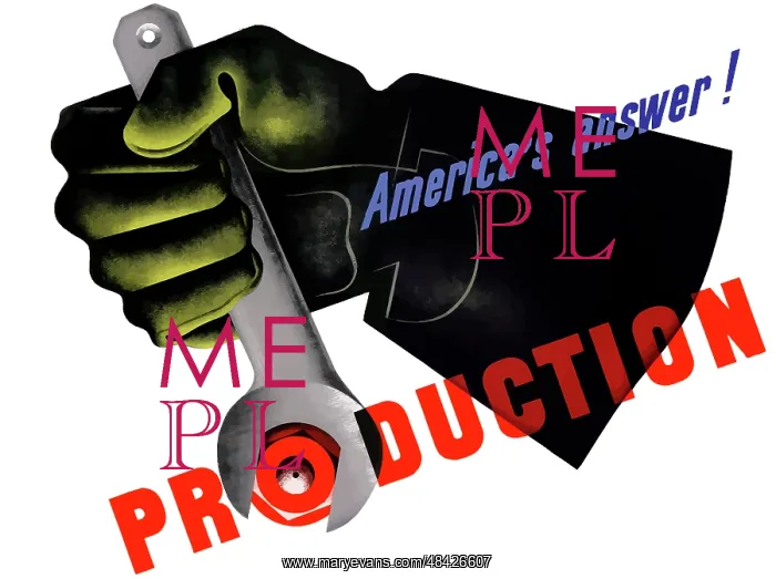 : Digitally restored war propaganda poster : Digitally restored war propaganda poster